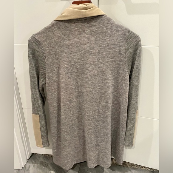 THML suede and cotton cardigan - Picture 6 of 9